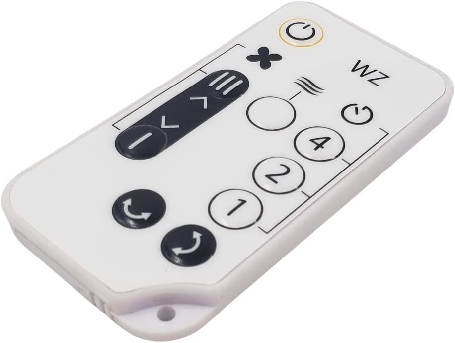 WooZoo Fan Remote Control Replacement - 5 Speed Globe Fan - QXParts