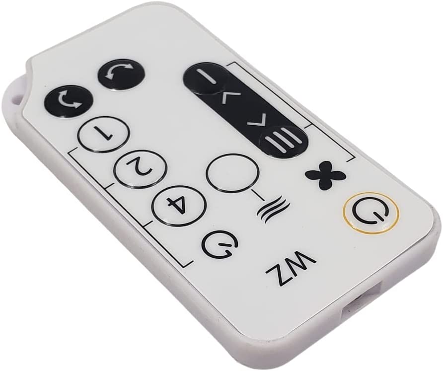 WooZoo Fan Remote Control Replacement - 5 Speed Globe Fan - QXParts