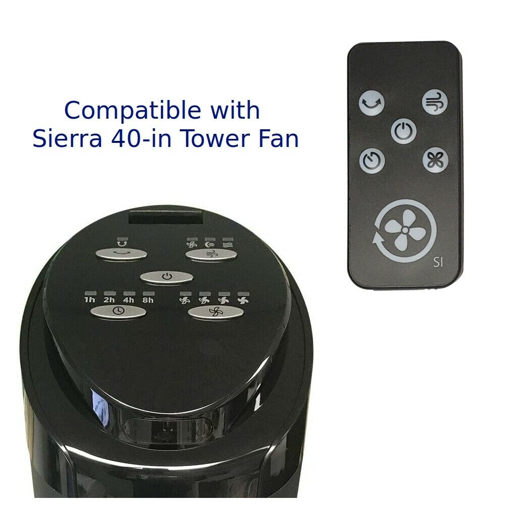 Sierra Tower Fan Remote Control Replacement QXParts